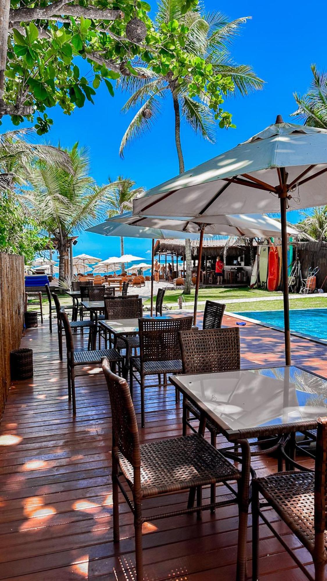 Pousada Villa Zena - Frente Ao Mar - Pe Na Areia Porto Seguro Eksteriør billede