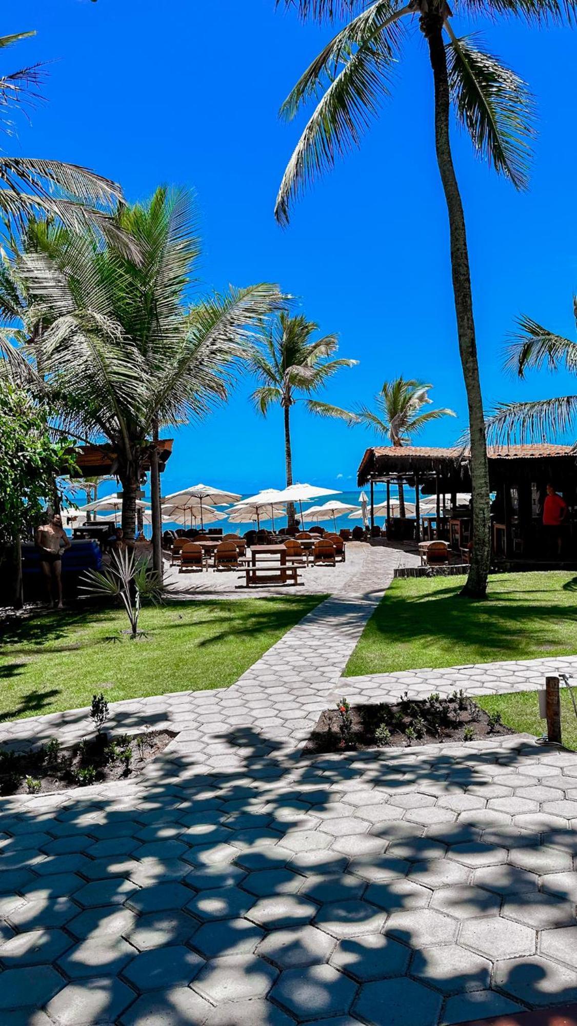 Pousada Villa Zena - Frente Ao Mar - Pe Na Areia Porto Seguro Eksteriør billede