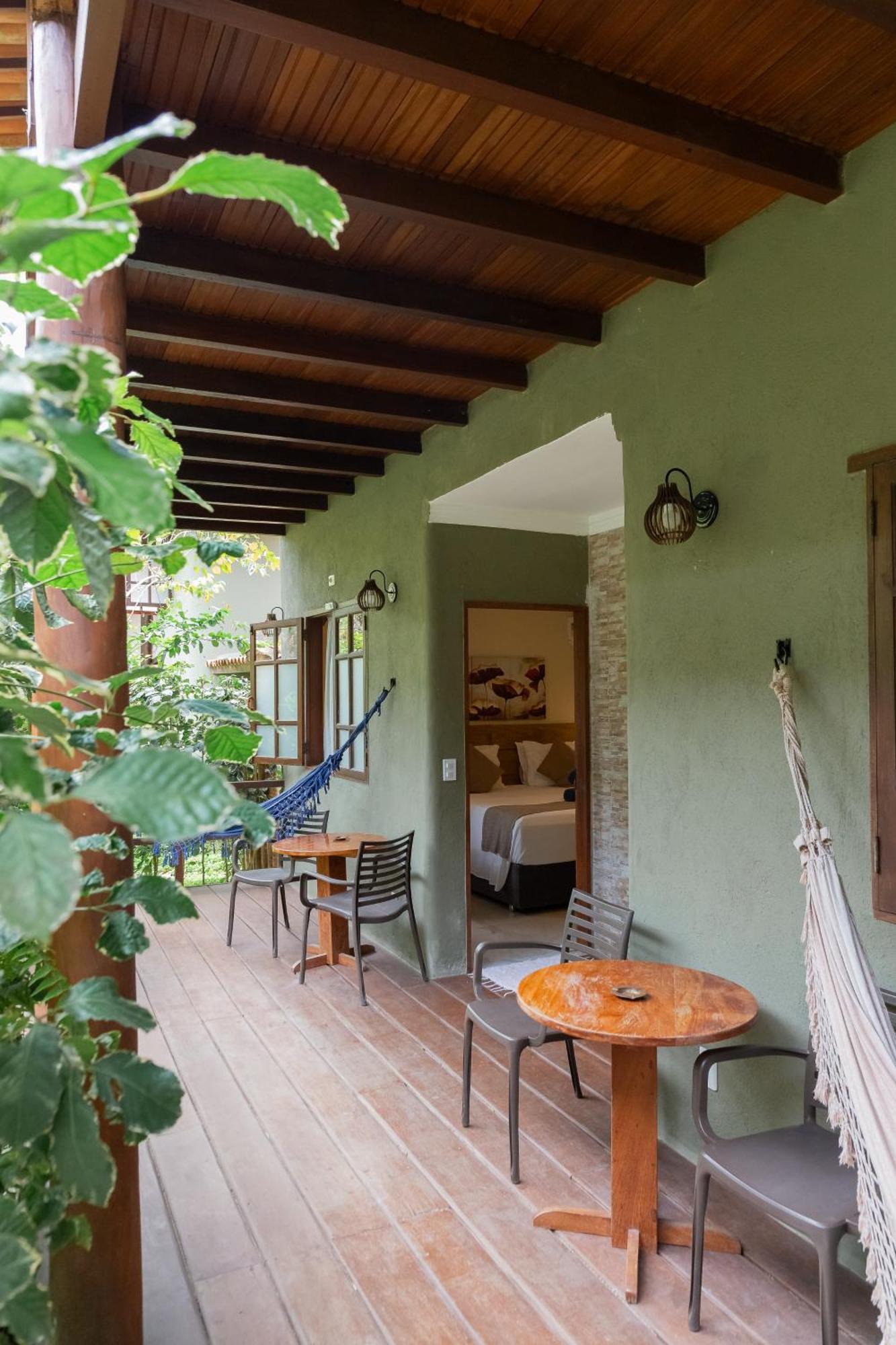 Pousada Villa Zena - Frente Ao Mar - Pe Na Areia Porto Seguro Eksteriør billede